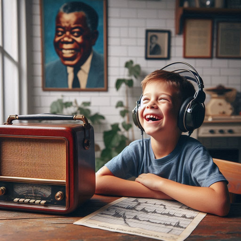 I listened to Louis Armstrong when I was a kid.