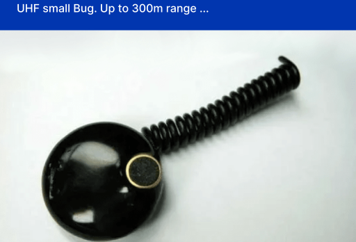 Experience Unmatched Surveillance with the UHF Small Bug (Spy-IL5)