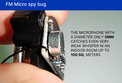 The Ingenious World of FM Micro Spy Bugs (Spy-IL2)