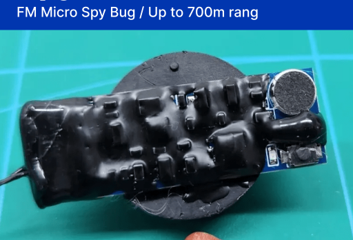 Exploring the FM Micro Spy Bug: The Pinnacle of Discreet Surveillance (spy-IL3)