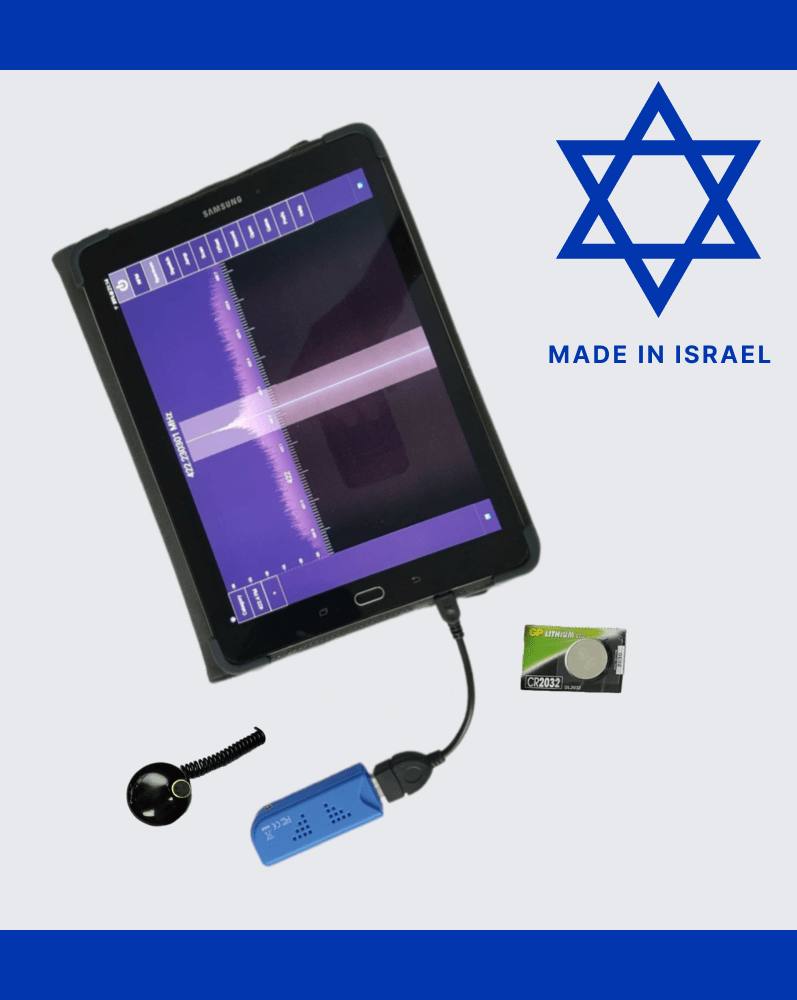 World’s Smallest Long-Range UHF Spy Bug Set — Ready-to-Use Android Receiver, Made in Israel  (Spy-IL9)